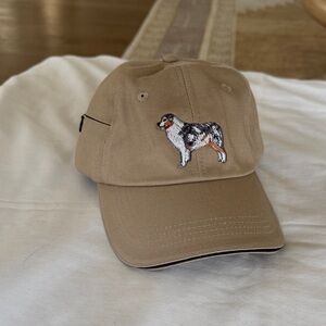 Australian Shepherd Tan Dog Embroidered Ball Cap